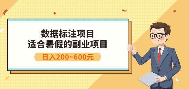 副业赚钱：人工智能数据标注项目，简单易上手，小白也能日入200+-汇课新知资源网