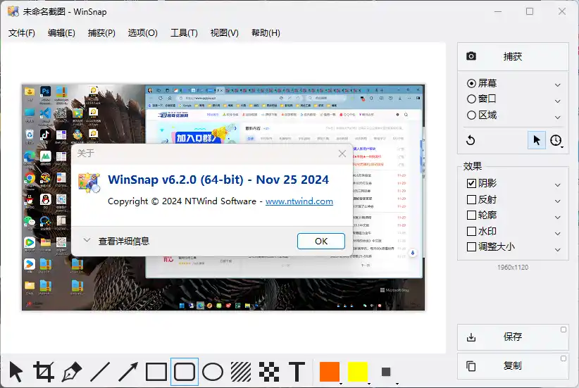 截图神器 WinSnap v6.3.4.0绿色版--第4张图片