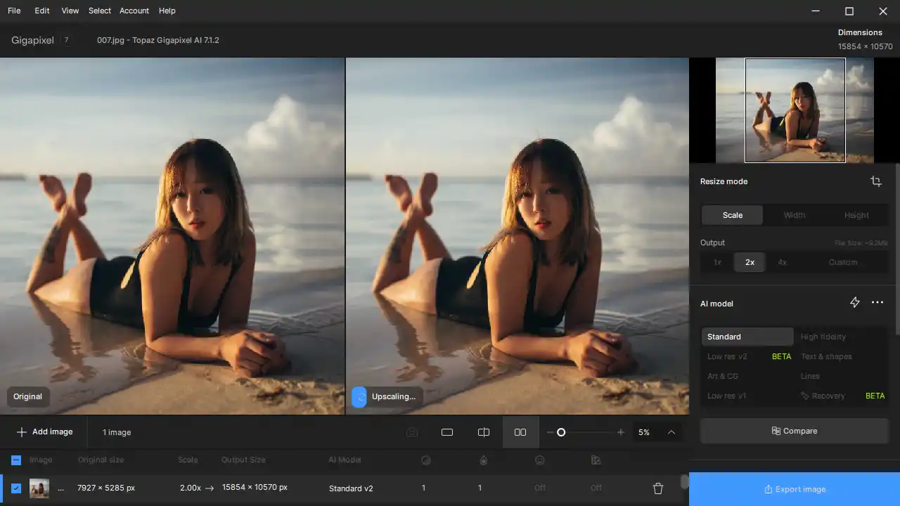 Ai图像放大Topaz Gigapixel v1.3.6绿色版--第4张图片